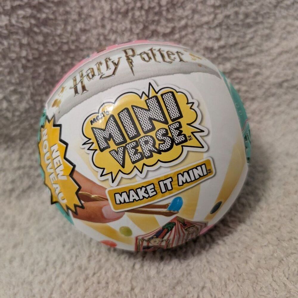 MGA's MiniVerse Make It Mini Honeydukes Bertie Botts Every Flavor Beans Sealed